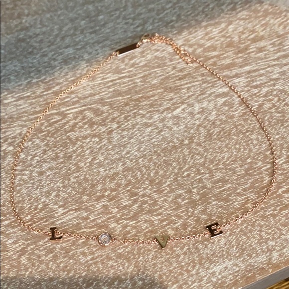 Pura Vida Jewelry - Pura Vida Rose Gold Love Choker